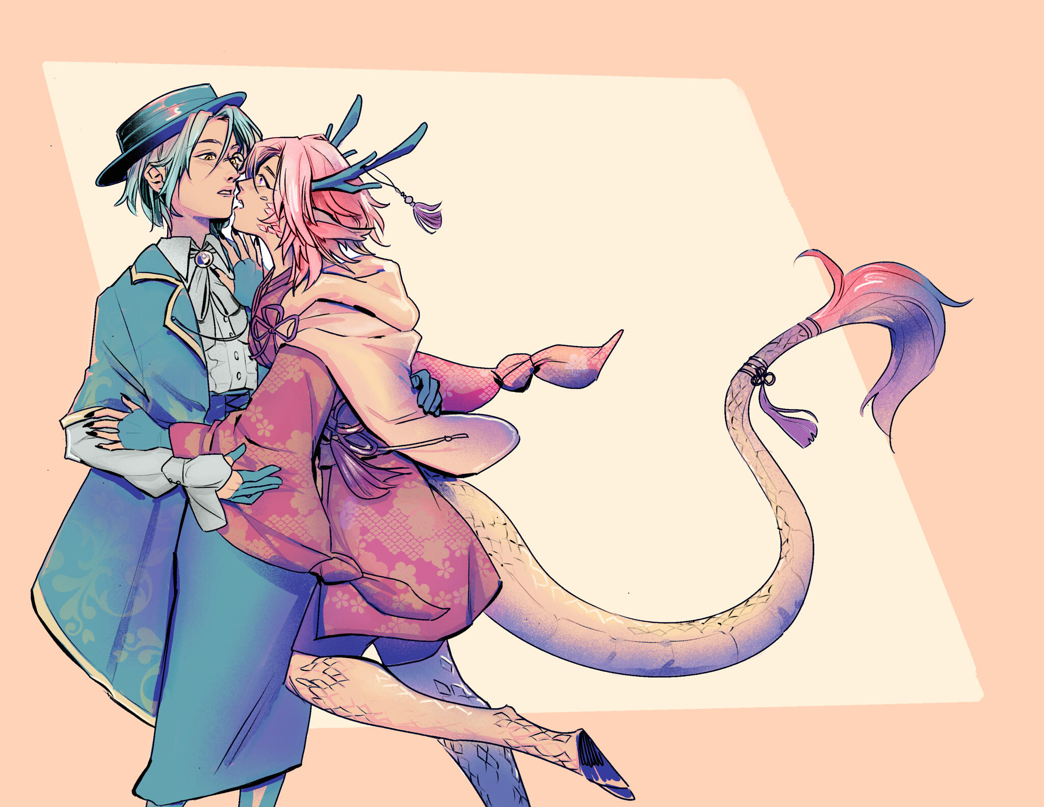 aug 2023. oc sketch for private commissioner